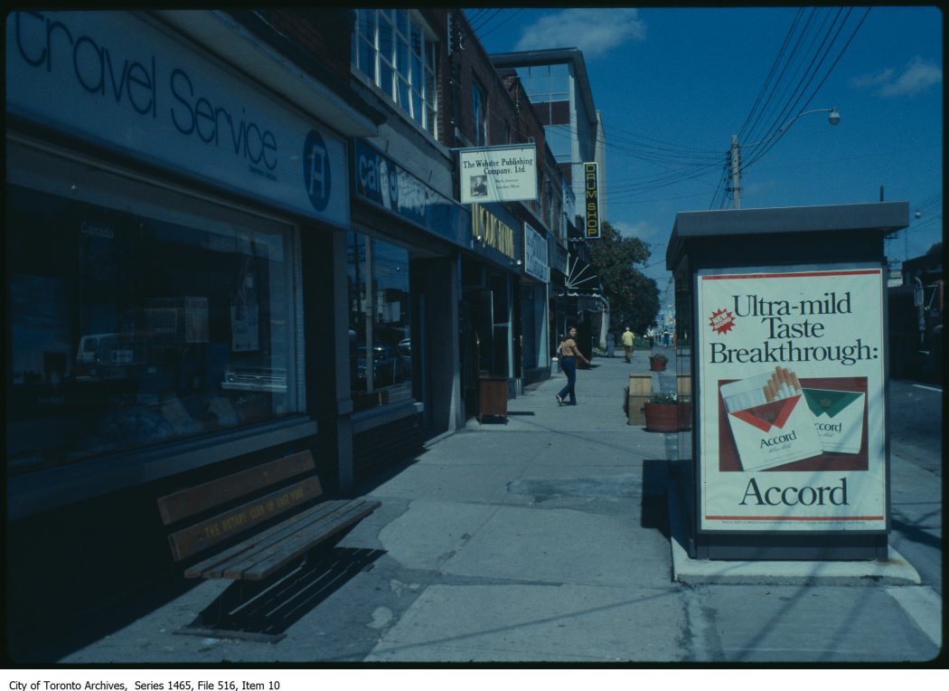 Historical Photo of Bayview Leaside