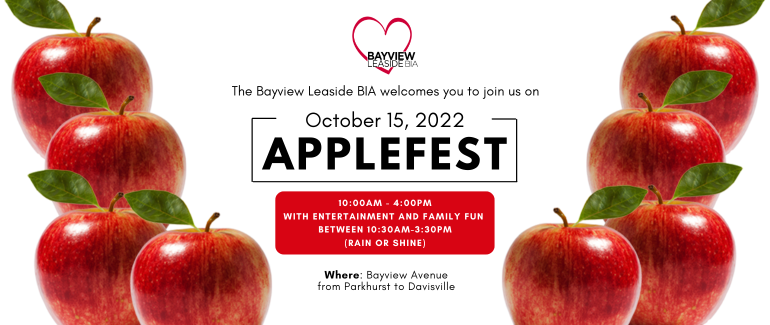 Bayview Leaside BIA Applefest 2022